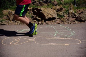 A close encounter of the running kind…