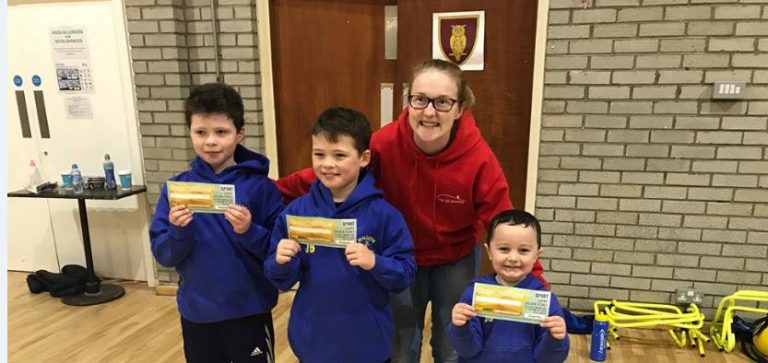 Junior Harriers of the month for November 2018